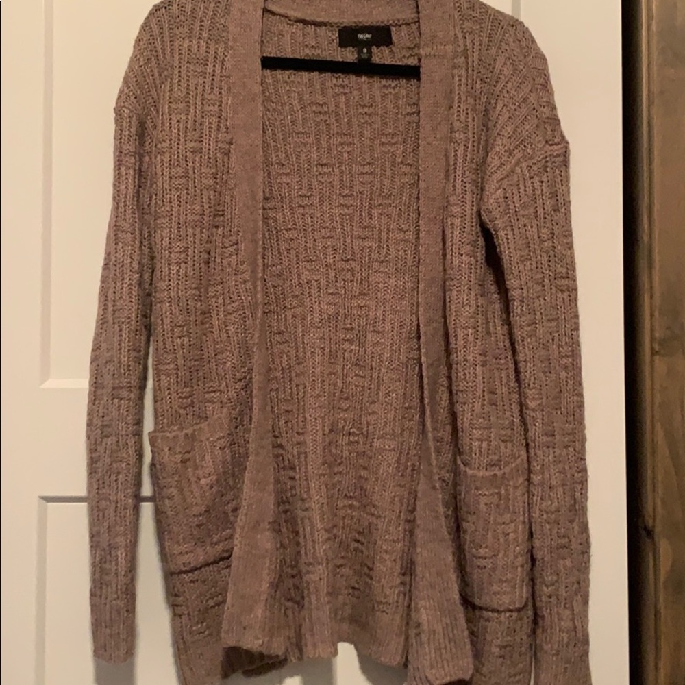 Pink cardigan